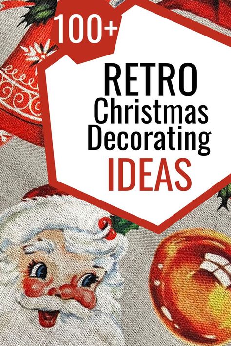 100+ Retro Christmas Decorating Ideas Retro Christmas Decor, Christmas Home Decor Ideas, Kitschy Christmas, Retro Christmas Decorations, Vintage Christmas Crafts, Retro Christmas Tree, Vintage Inspired Christmas, Vintage Holiday Decor, Christmas Clearance