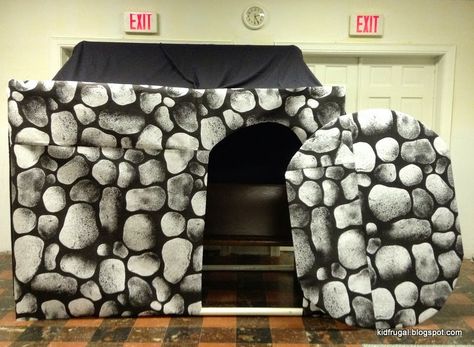 Easter Tomb, The Empty Tomb, Easter Play, Christian Easter Decorations, Easter Lessons, Empty Tomb, Vbs Themes, Easter Event, Resurrection Sunday