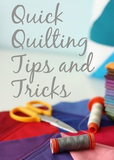 Quick Quilting Tips and Tricks - Diary of a Quilter - a quilt blog Diary Of A Quilter, Baby Quilt Tutorials, Amy Smart, Quilting 101, Quick Quilt, Quilt Block Patterns Free, Quilting Tools, Quilt Tutorial, Quilt Binding