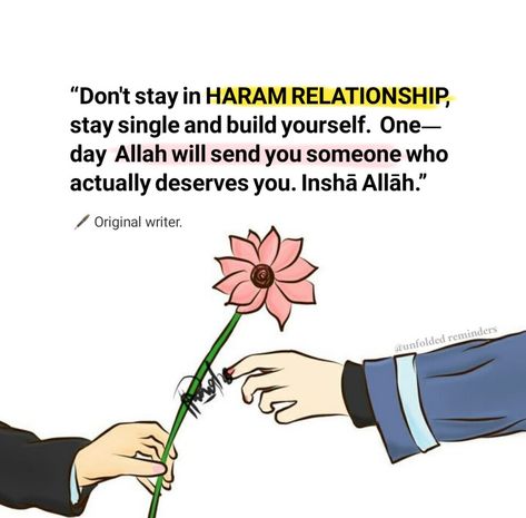 Islam, haram relationship, boyfriend, girlfriend, halal, haram, Islamic quotes, Islamic quotes about relationship Haram Relationship, Try Quotes, Self Love Quote, Islam Quotes About Life, Quote Islam, Short Islamic Quotes, Cute Inspirational Quotes, Islamic Reminders, Muslim Love Quotes