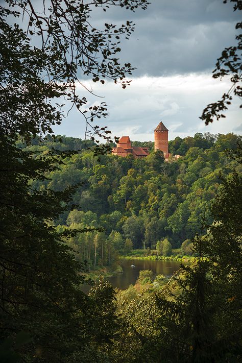 Sigulda Latvia, Baltic Countries, Baltic States, Dream Places, Beautiful Castles, Scenic Routes, Medieval Castle, City Travel, Riga