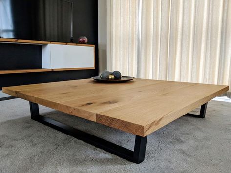 Oversized Square Coffee Table, Coffee Tables Uk, Square Wooden Coffee Table, Large Square Coffee Table, Modern Wood Coffee Table, Wooden Sofa Designs, Coffee Table Furniture, Low Coffee Table, Solid Coffee Table