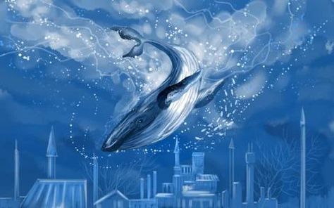 Whale Wallpaper, Whale Swimming, Colorful Kids Room, Underwater City, Gym Art, Pastel House, Photo Mural, View Wallpaper, Painting Canvases