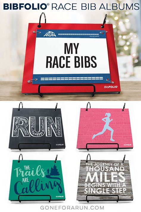 The BibFOLIO® Race Bib Album is the ultimate gift for runners this Christmas. Display and admire your race bibs all while keeping them safe and organized! Makes a great gift for all your running buddies during the holidays or any time of the year! #racebibs #marathon #runninggifts #runningmotivation Running Bibs Display Ideas, Cross Country Bibs Display, Race Bibs Display Ideas, Cross Country Gifts For Runners, Cross Country Goodie Bag Ideas, Cross Country Decorations, Running Bib Display, Running Decorations, Cross Country Gift Ideas