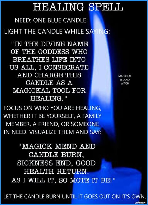 Healing Chants For Others, Candle Spell For Healing, Spells To Heal Others, Spells For Healing Others, Witchcraft Healing Spell, Spell For Health For Others, Spells To Stop Someone From Drinking, Physical Healing Spells, Spell For Healing Sickness