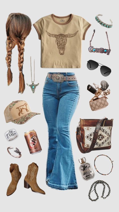 #country #countrygirl #summer #outfit #outfitideas #outfitinspiration #outfitinpso #outfitidea #fitinspo #fit #beyourself #beyou #jewerly 🤍🫶🏼☀️ Country Outfits Women, Estilo Cowgirl, Trajes Country, Vaquera Outfit, Stylish Outfits Casual, Cute Cowgirl Outfits, Lainey Wilson, Casual Country Outfits, Cowgirl Style Outfits