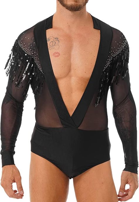 Mens Dance Wear, Pride 2024, Mens Leotard, Mens Ballroom, Mens Dance, Ballroom Costumes, Dance Costumes Ballroom, Dance Shirt, Gym Attire