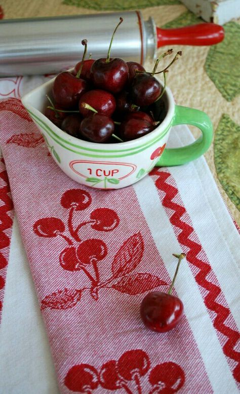 Deco Fruit, Cherry Kitchen, Cherries Jubilee, Cherry Baby, Red Cottage, Cherry Hill, Cherry Cola, White Cherries, Vintage Americana