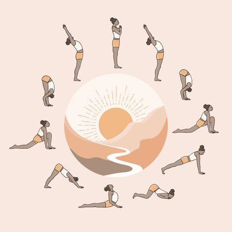 Yoga Astethic, Yoga Poses Illustration, Yoga Artwork, Speed Up Your Metabolism, Arte Yoga, Yoga Illustration, Yoga Design, Yoga Times, Chakra Yoga