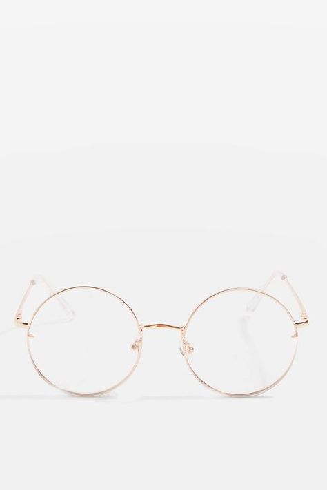 Rose Gold Glasses, Circle Glasses, Fancy Glasses, Chain Ring Gold, Glasses Trends, Gold Glasses, Round Glasses Frames, Sneakers Fashion Outfits, Trendy Glasses