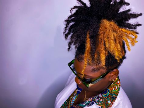 Locs | baby hair | skunk patch | dreads | loc ponytail Skunk Locs, Skunk Stripe Locs, Loc Ponytail, Chopped And Screwed, Skunk Stripe, Graduation Pics, Big Chop, Graduation Pictures, Baby Hair