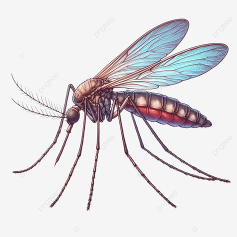 realistic cartoon illustration of a mosquito Mosquito Illustration Cartoon, Mosquito Drawing Realistic, Mosquito Clipart, Mosquito Illustration, Mosquito Art, Mosquito Drawing, Insect Character, Willow Wisp, Insect Cartoon