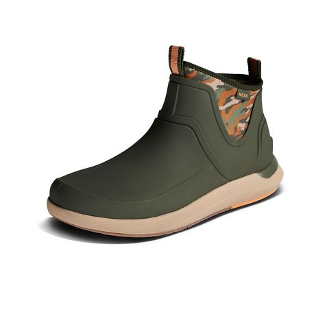 PRICES MAY VARY. VERSATILE MEN'S BOOTS: The Swellsole Scallywag is handcrafted to be with you no matter where your next activity takes you. WATER FRIENDLY STRAPS: Water friendly molded TPU upper with soft neoprene lining. ALL DAY COMFORT: Soft EVA insole with arch support. AMAZING TRACTION: Premium rubber outsole for traction and durability. BEACH FREELY: REEF encourages people around the world to embrace the spirit of the beach while living by one simple rule: Beach Freely. Our products are des Water Proof Shoes For Men, Weather Boots, Men's Boots, Wet Weather, Water Shoes, People Around The World, Arch Support, The Spirit, Boots Men