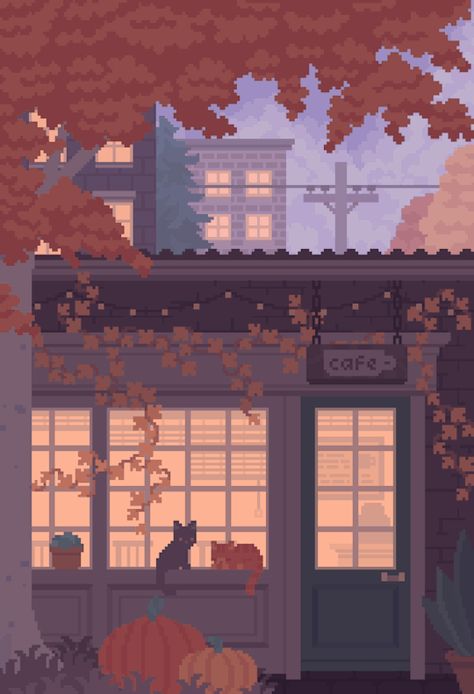 ilta ✶ イルタ on Tumblr Pixel Art Landscape, Pixel Art Background, Tip Jar, Pixel Animation, Cute Laptop Wallpaper, Anime Pixel Art, Cool Wallpapers Art, Farmhouse Exterior, Animation Background