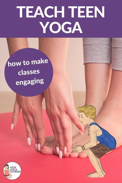 Yoga for Teens and Tweens: Discover How to Make Yoga Classes Engaging for this Age Group | Kids Yoga Stories Yoga For Middle School Students, Kid Yoga Lesson Plans, Yoga Lesson Plans, Kids Yoga Classes, Kinesthetic Learning, Yoga Kids, Restorative Yoga Poses, Yoga Story, Tactile Learning