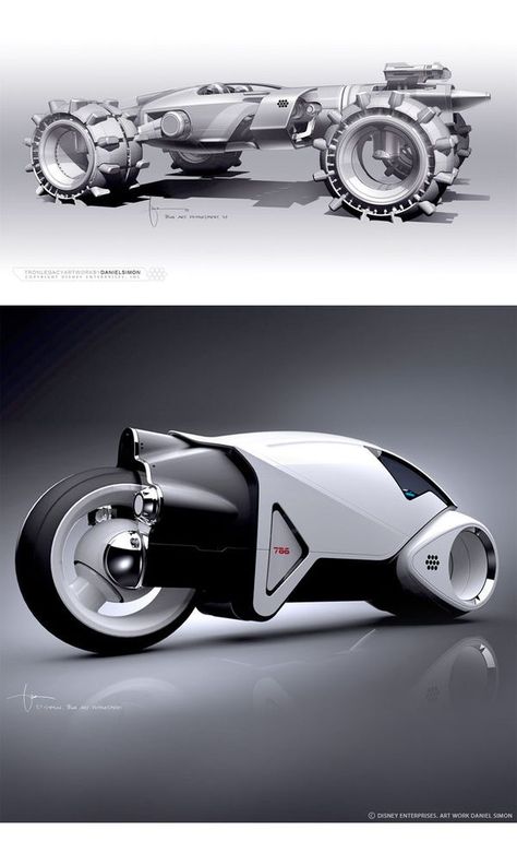 Tron Concept Art, Arcology, Teknologi Gadget, Futuristic Motorcycle, Concept Motorcycles, Concept Car Design, Sepeda Motor, Cool Motorcycles, Bike Lights