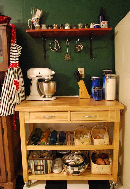 Baking corner: all the ingredients and tools I need in one place Kitchen Baking Center, Kitchen Baking Station, Baking Tools Organization, Baking Supplies Organization, Baking Corner, Baking Center, Baking Storage, Tools Organization, Baking Station