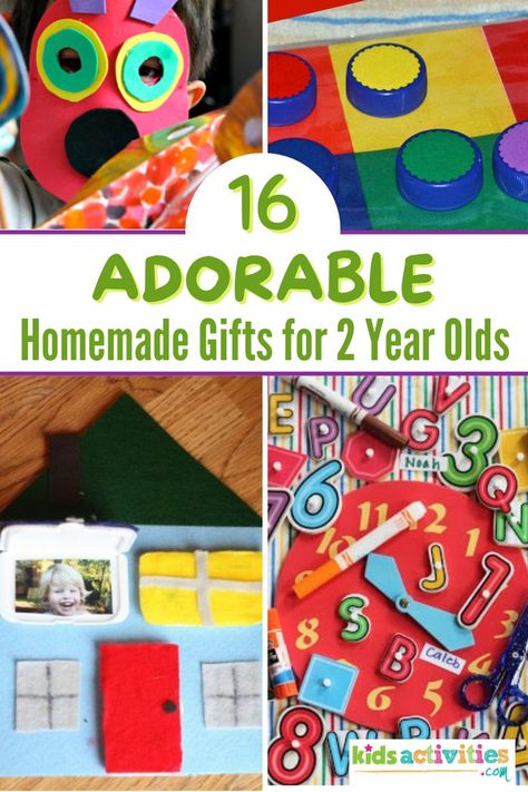 Diy Toys For 2 Year, Handmade Gifts For Toddlers, Handmade Toddler Gifts, Homemade Gifts For Toddlers, Diy Toddler Gift, Diy Toddler Gifts, Homade Christmas Gifts, Gifts For Toddlers, Diy Gifts To Make