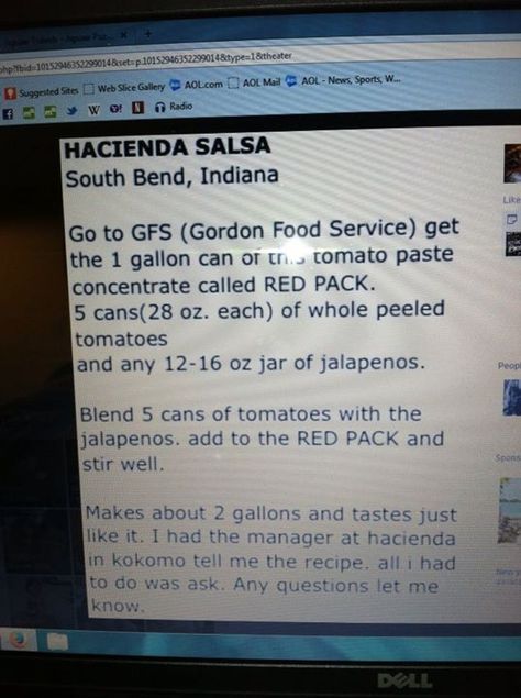 Hacienda salsa...and The ranch is made with the buttermilk hidden valley ranch and you double the mayo Hacienda Ranch Recipe, Hacienda Salsa Recipe, Restaurant Ranch Recipe, Restaurant Ranch Dressing, Mexican Restaurant Salsa, Restaurant Salsa Recipe, Hacienda Bedroom, Spanish Style Living Room, Mexico Hacienda