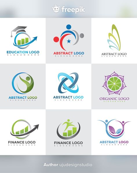 Logo Design Collection, Modern Business Cards Design, Finance Logo, Organic Logo, Shop Logo Design, Education Logo, Unique Logo Design, Logo Creation, Company Logo Design