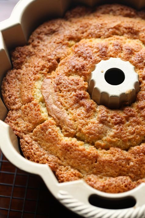 My Sour Cream Pound Cake is absolutely the best! Dense, moist, and flavorful, this pound cake is delicious with a cup of coffee for breakfast, or topped with frosting for dessert! #cookiesandcups #poundcake #sourcreampoundcake #cakerecipe #bundtcake Cake Recipe With Sour Cream, Best Pound Cake Recipe, Sour Cream Chocolate Cake, Moist Pound Cake, Homemade Sour Cream, Recipe Cookies, Sour Cream Pound Cake, Sour Cream Recipes, Sour Cream Cake