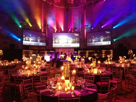 Corporate Event Planning NYC | Corporate Awards Dinner — NYFF Events Staging Decor, Corporate Dinner, Corporate Awards, Corporate Event Planning, Event Stage, Dinner Event, Award Show, Anniversary Event, Excellence Award