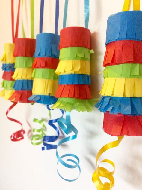 Everyday Events: DIY Pull Piñata + My Love For Tacos Taco Crafts For Kids, Kínder Activities, Tinker Space, Taco Crafts, Science Lab Decorations, Pinata Ideas, Mexico Crafts, Spanish Crafts, Teaching Theme