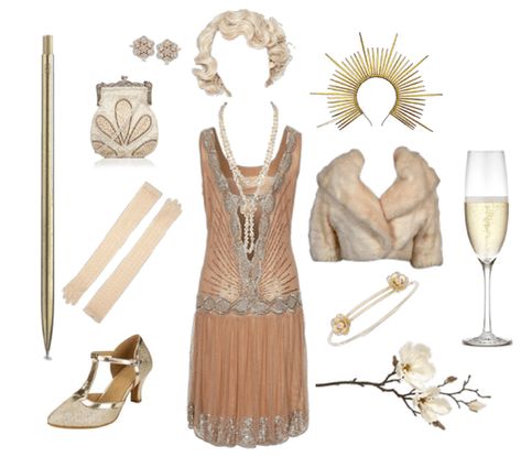 Daisy Outfit | ShopLook Daisy Buchanan Outfits, Daisy Buchanan Costume, Daisy Gatsby, Daisy Outfit, Daisy Buchanan, Gatsby Dress, Great Gatsby Party, Gatsby Party, Witch Outfit