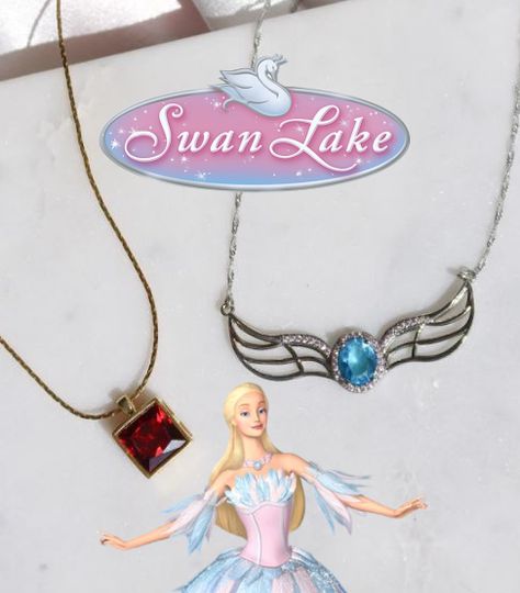 #swanlakeprincessodettenecklace#swannecklace #barbieswanlake #odettenecklace #barbienecklace Pretty Crowns, Shifting Jewelry, Swan Lake Princess, Barbie Jewellery, Princess Odette, Barbie Swan Lake, Barbie Jewelry, Swan Necklace, Sewing Barbie Clothes