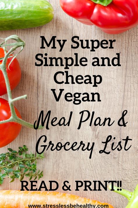 Cheap Vegan Meal Plan, Vegan Budget, Vegan Shopping List, Cheap Vegan Meals, Vegan Meal Plan, Plant Based Diet Meal Plan, Vegan Grocery List, Plant Based Meal Planning, Cheap Vegan