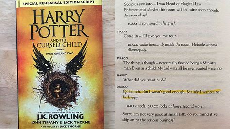 Brace yourselves, 'Harry Potter' fans. Breaking Quotes, Harry Potter Curses, Harry Potter Cursed Child, The Cursed Child, Ron And Hermione, Are You Okay, Harry Potter Quotes, Cursed Child, Mischief Managed