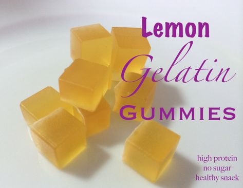 Lemon Gelatin Gummies | Real Food Heals Jello Gummies Recipe, Lemon Gummies, Gelatin Gummies, Fresh Lemon Recipes, No Sugar Snacks, Gummy Recipe, Candy Homemade, Grass Fed Gelatin, Lemon Jello