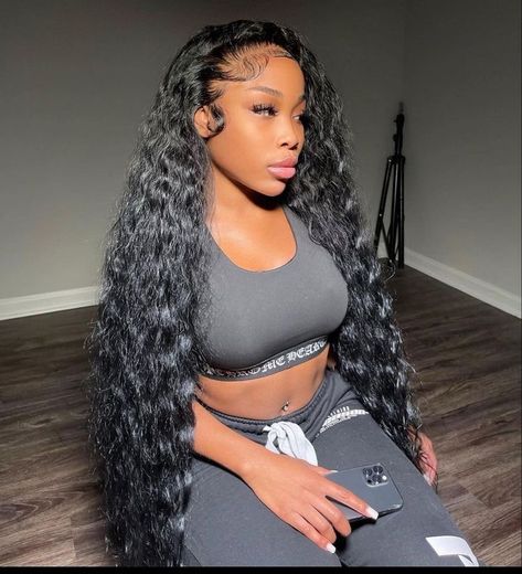 Cuban Twist Hair, Full Lace Wig Glueless, Frontal Wig Hairstyles, Curly Hair Wig, Deep Wave Hairstyles, Burgundy Hair, Body Wave Wig, Long Wigs, Baddie Hairstyles