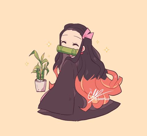 chao on Twitter: "have a nezuko 🥺🤲🏼🎍✨… " Nezuko Kamado, Kimetsu No Yaiba, Demon Slayer, Google Play, Bamboo, Twitter