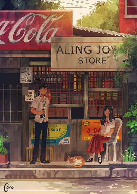 “Hello! I'm Corinne from Laguna!! I'll soon be working on concept art for games! ❤❤❤ #artPH” Filipino Concept Art, Digital Art Concept, Filipino Digital Art, Philippines Aesthetic Art, Filipino Art Aesthetic, Cute Drawing Background, Filipino Art Illustration, Filipino Illustration, Filipino Games