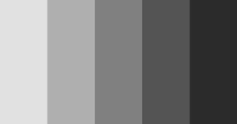 Grey Gradient Color Scheme » Black » SchemeColor.com Grey Color Pallets, Gray Pallet, Birth Colors, Monochrome Color Palette, Monochromatic Color Palette, Create Color Palette, Black Color Palette, Grey Palette, Web Colors