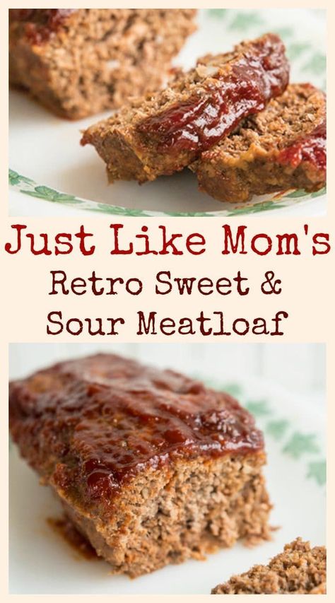 Sweet And Sour Meatloaf, Tartiflette Recipe, Classic Meatloaf Recipe, Good Meatloaf Recipe, Best Meatloaf, Meatloaf Recipe, Supper Recipes, Meatloaf Recipes, Sweet And Sour