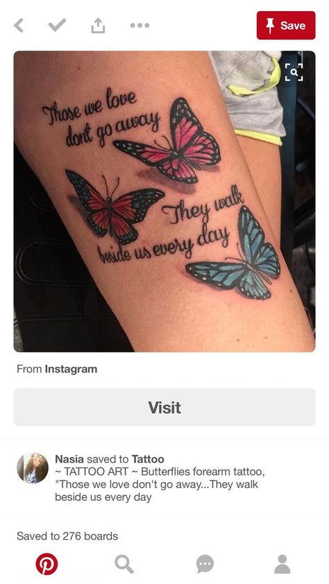 Tattoos To Honor Mom, Memorial Tattoos Mom, Rip Tattoos For Mom, Memorial Tattoo Quotes, Memorial Tattoo Designs, Butterfly Name Tattoo, In Loving Memory Tattoos, Name Tattoos For Moms, Rip Tattoo