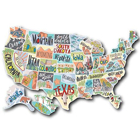 US States Map Travel Tracker Sticker Set | United States ... https://smile.amazon.com/dp/B07V1GQ6V2/ref=cm_sw_r_pi_dp_U_x_.x7SDbSC3EY4D Us States Map, Usa Culture, Travel Tracker, Map Wall Decal, Us State Map, Map Decal, Visit Usa, Map Travel, United States Map