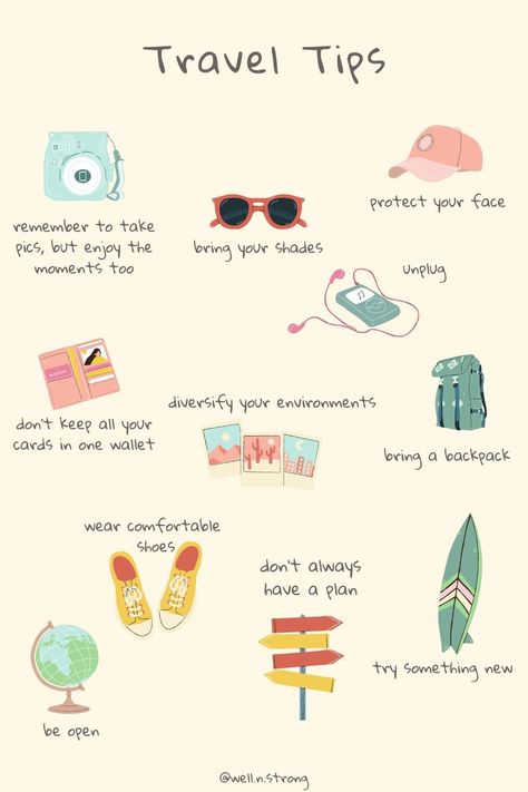 Holiday Travel Tips, Travel This Or That, Nasihat Yang Baik, Travel Tips And Tricks, Travel Packing Checklist, Travel Creative, Look Wallpaper, Travel Infographic, Holiday Travel Destinations