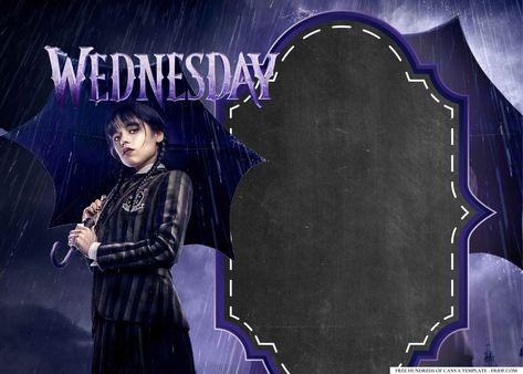 14+ Wednesday Birthday Invitation Templates Wednesday Invitation Template, Wednesday Adams Birthday Invitation, Wednesday Addams Invitation Template, Wednesday Party Invitations, Wednesday Birthday Invitation, Sardonic Humor, Wednesday Birthday, Wednesday Party, Essential Oil Labels