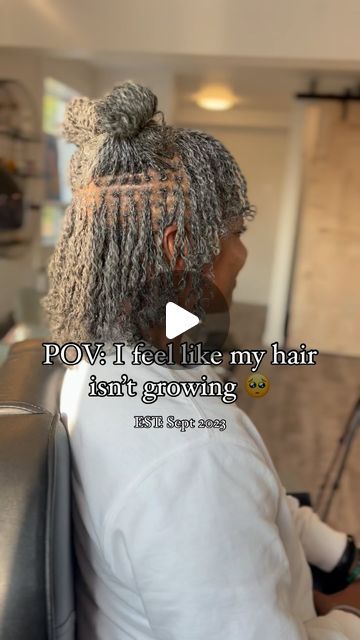 Khadija M. Peters on Instagram: "Sometimes what we believe isn’t what actually is.
❤️🫶
#thelocscreator #mtlhair #mtllocs #montrealhair #microlocs #smalllocs #tinylocs #locjourney #locs" Micro Locs Journey, Gray Microlocs, Microbraid Locs, Microloc Grid, Micro Locs On Short Hair, Medium Microlocs, Micro Locs With Extensions, Short Microlocs Hairstyles, Blonde Microlocs