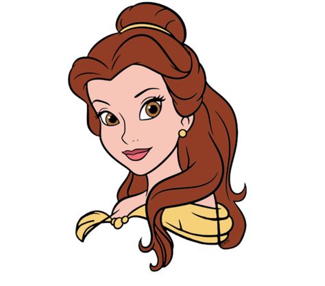 Belle Bell From Beauty And The Beast Drawing, Belle Drawing Easy, Disney Characters Easy, Disney Princess Cookies, Belle Drawing, Beauty And The Beast Drawing, Disney Pumpkin Painting, Bella Disney, Disney Phone Backgrounds