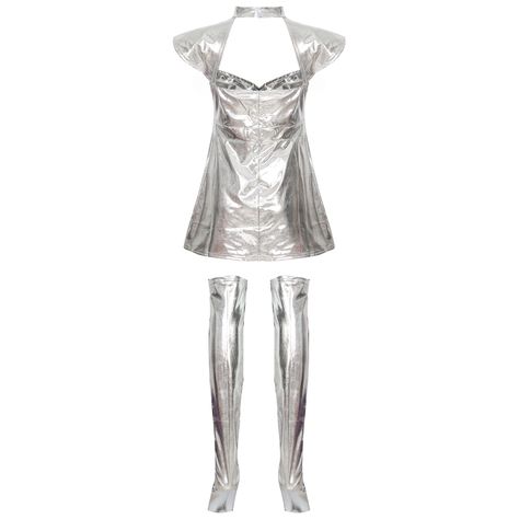 Tin Man Costumes, Space Costume, Space Clothing, American Girl Parties, Space Costumes, Performance Stage, Men's Uniforms, Space Outfit, Sleeveless Dresses Casual