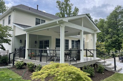 Build A Pergola, Deck Addition, Covered Patio Design, Screened Porch Designs, Screened In Deck, Covered Patios, Porch Addition, Sunroom Designs, Building A Pergola