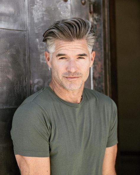 Eric Rutherford, Man Bun Hairstyles, Man Bun, Men's Grooming, Bun Hairstyles, Mens Hairstyles, White Undershirt, Hair Cuts, Sun