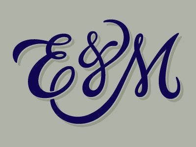 M E Logo, Infinity Sign Tattoo, Monogram Tattoo, Matching Tats, One Line Tattoo, Wedding Typography, E M, M Tattoos