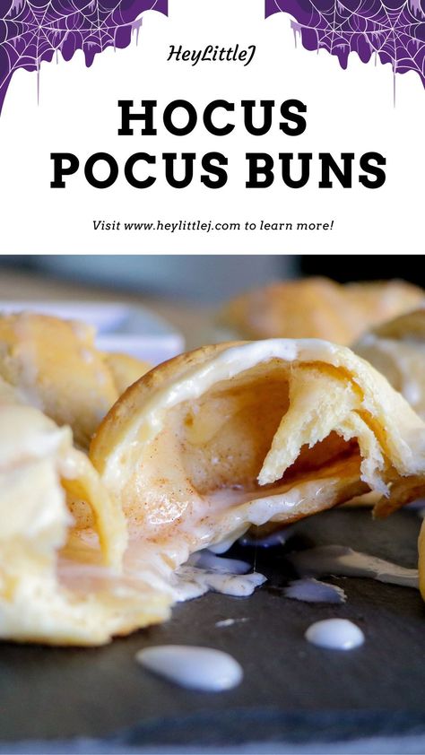 Hocus Pocus Buns, Recipes Muffins, Heart Sweets, Cake Batter Cookies, Buns Recipe, Spooktacular Halloween, Recipe Community, Air Fryer Recipes Easy, Halloween Treat