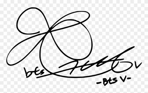 Taehyung Signature, V Signature, Bts Signatures, Blank Sheet Music, Music Clipart, Key Signatures, Holiday Emails, Logo Clipart, Water Dragon