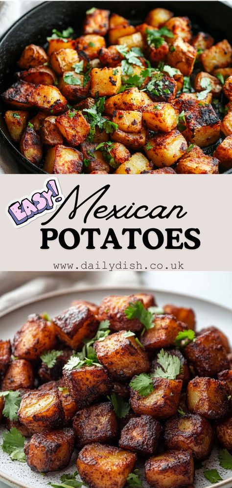 Crispy Mexican Potatoes